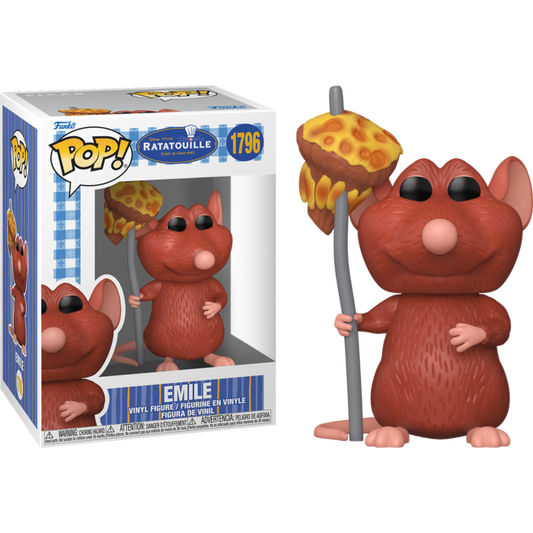 Ratatouille - Emile with Mushroom Pop! Vinyl Figure (PRE-ORDER)