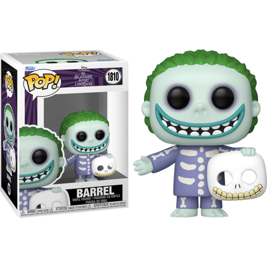 The Nightmare Before Christmas - Barrel with Mask Pop! Vinyl Figure (PRE-ORDER)