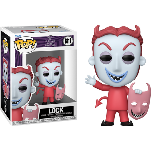 The Nightmare Before Christmas - Lock with Mask Pop! Vinyl Figure (PRE-ORDER)