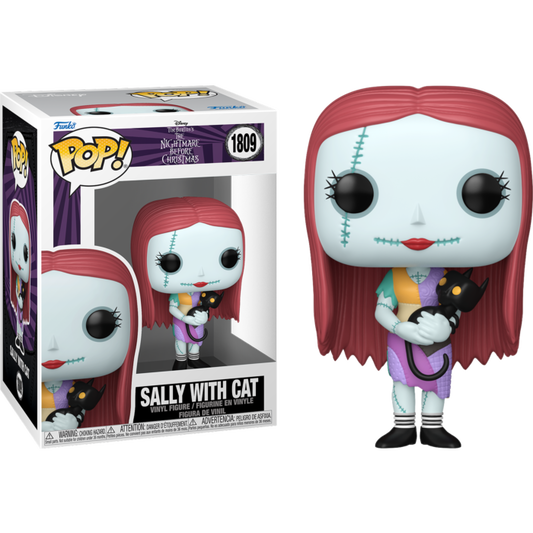 The Nightmare Before Christmas - Sally with Cat Pop! Vinyl Figure (PRE-ORDER)