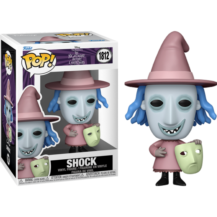 The Nightmare Before Christmas - Shock with Mask Pop! Vinyl Figure (PRE-ORDER)