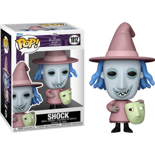 The Nightmare Before Christmas - Shock with Mask Pop! Vinyl Figure (PRE-ORDER)