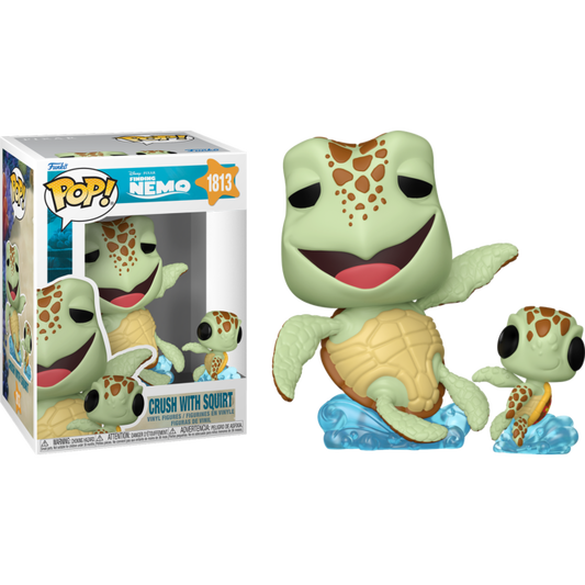 Finding Nemo - Crush with Squirt Pop! Vinyl Figure (PRE-ORDER)