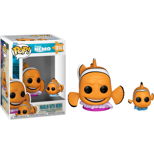 Finding Nemo - Marlin with Nemo Pop! Vinyl Figure (PRE-ORDER)