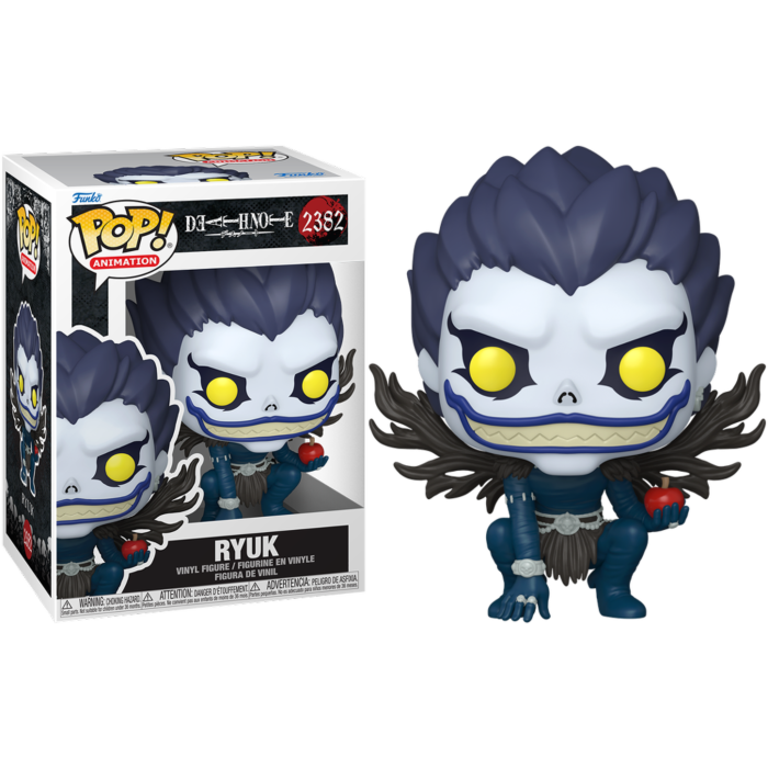 Death Note - Ryuk with Apple Pop! Vinyl Figure (PRE-ORDER)