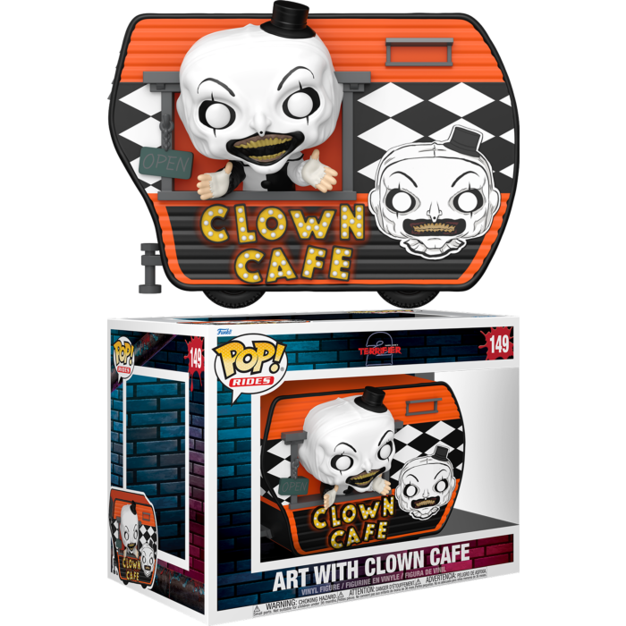 Terrifer 2 - Art with Clown Café Deluxe Pop! Rides Vinyl Figure (PRE-ORDER)