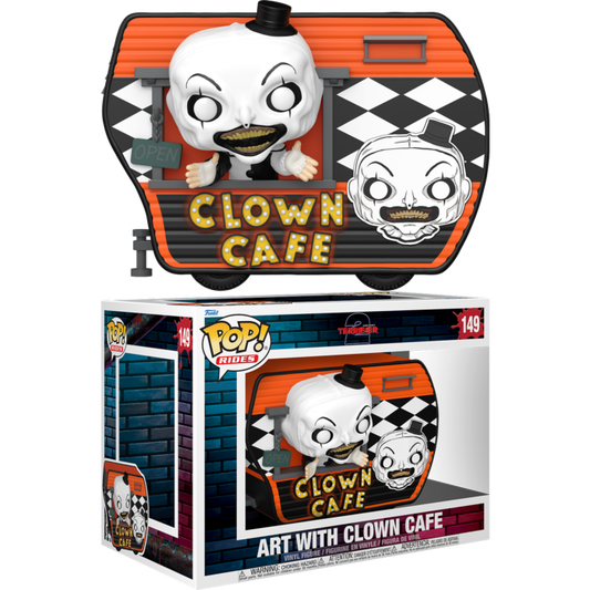 Terrifer 2 - Art with Clown Café Deluxe Pop! Rides Vinyl Figure (PRE-ORDER)