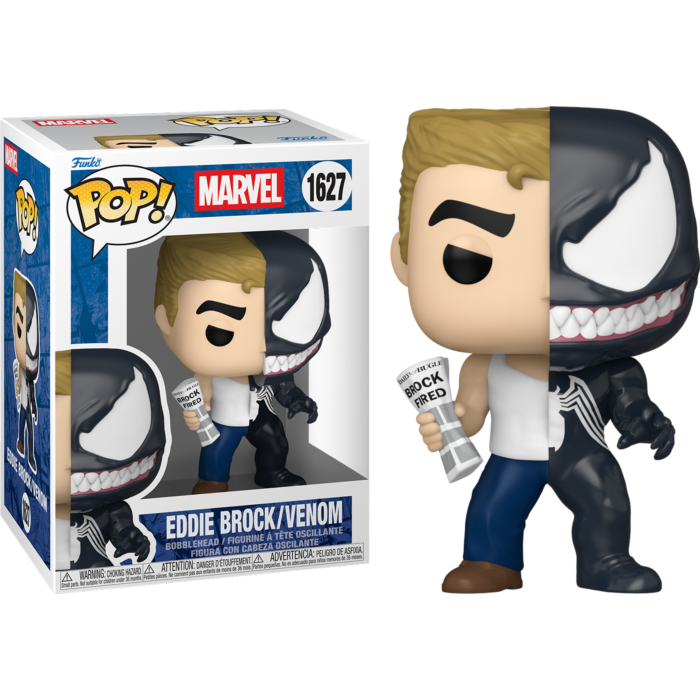 Marvel: Split - Eddie Brock/Venom Pop! Vinyl Figure (PRE-ORDER)