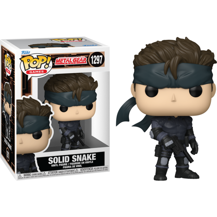 Metal Gear Solid - Solid Snake Pop! Vinyl Figure (PRE-ORDER)