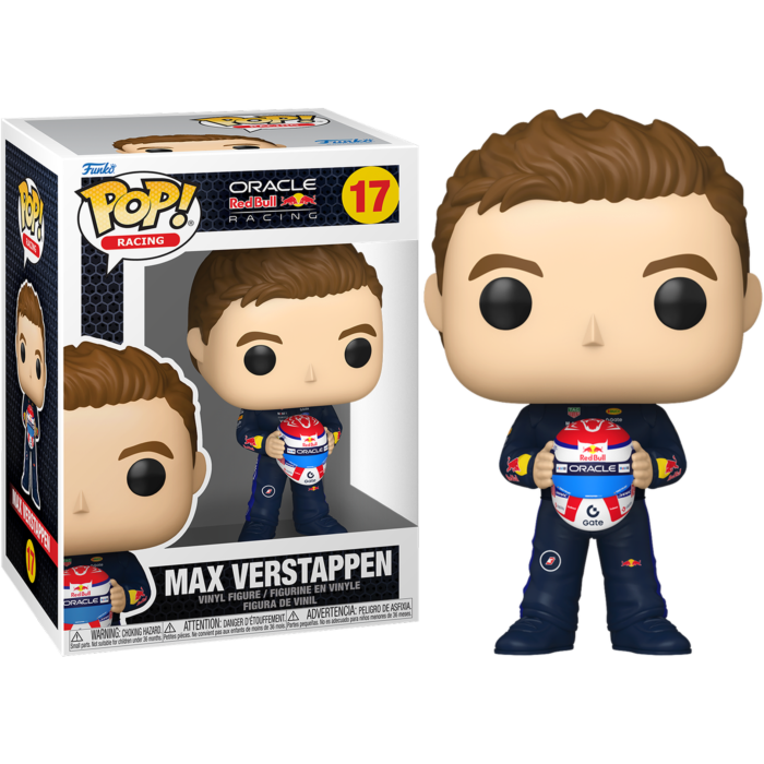 F1: Formula 1 - Max Verstappen (Holding Helmet) Pop! Vinyl Figure (PRE-ORDER)