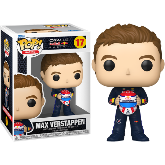 F1: Formula 1 - Max Verstappen (Holding Helmet) Pop! Vinyl Figure (PRE-ORDER)