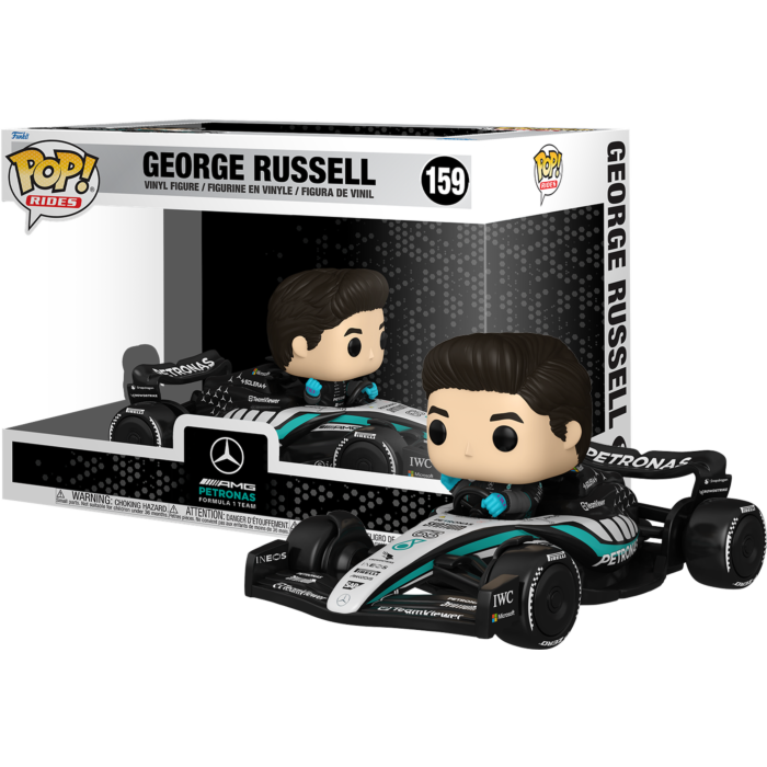 F1: Formula 1 - George Russell (Mercedes-AMG Petronas) Pop! Rides Vinyl Figure (PRE-ORDER)