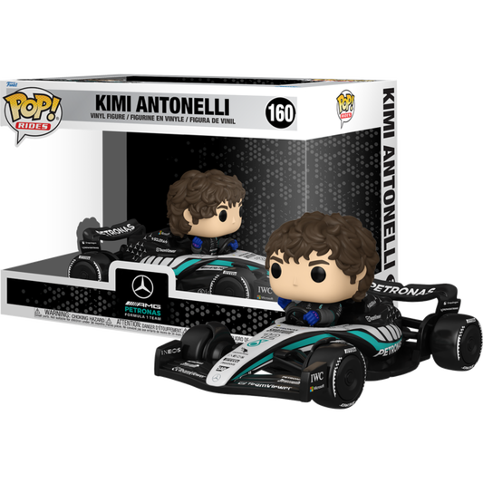 F1: Formula 1 - Kimi Antonelli (Mercedes-AMG Petronas) Pop! Rides Vinyl Figure (PRE-ORDER)