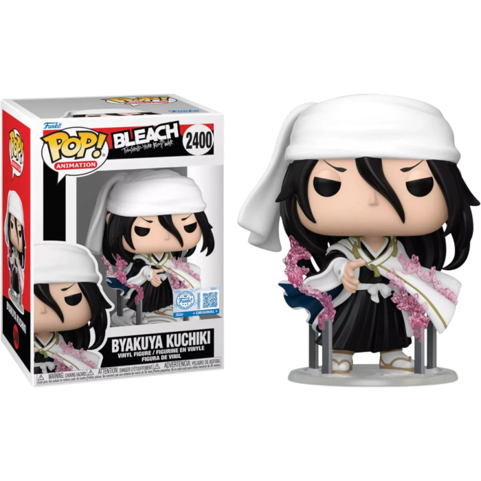 Bleach: Thousand-Year Blood War - Byakuya Kuchiki with Kenseikan Pop! Vinyl Figure (PRE-ORDER)