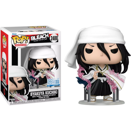 Bleach: Thousand-Year Blood War - Byakuya Kuchiki with Kenseikan Pop! Vinyl Figure (PRE-ORDER)