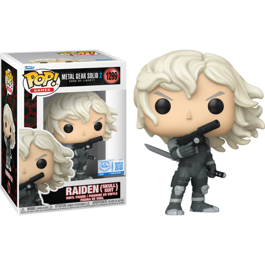 Metal Gear Solid 2: Sons of Liberty - Raiden (Skull Suit) Pop! Vinyl Figure (PRE-ORDER)