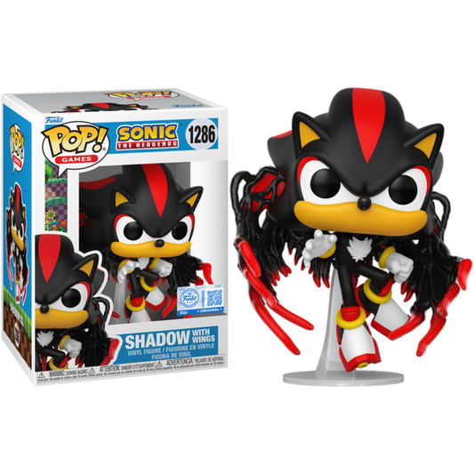 Sonic the Hedgehog - Shadow with Wings Pop! Vinyl Figure (PRE-ORDER)