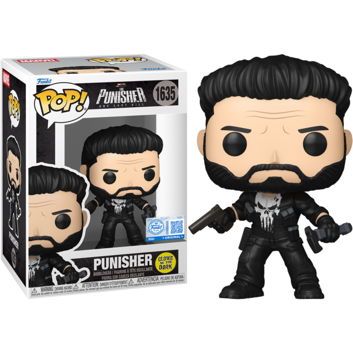 Punisher: One Last Kill - Punisher Glow-in-the-Dark Pop! Vinyl Figure (PRE-ORDER)