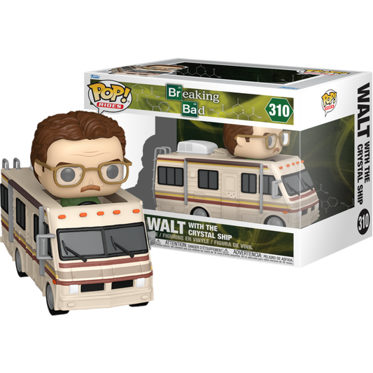 Breaking Bad - Walt with the Crystal Ship Pop! Rides Vinyl Figure (PRE-ORDER)