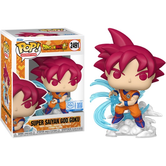Dragon Ball: Super - Super Saiyan God Goku (Kamehameha) Pop! Vinyl Figure