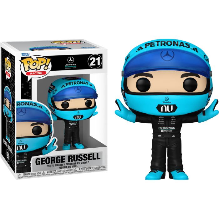 F1: Formula 1 - George Russell (T-Pose) (Mercedes-AMG Petronas) Pop! Vinyl Figure (PRE-ORDER)