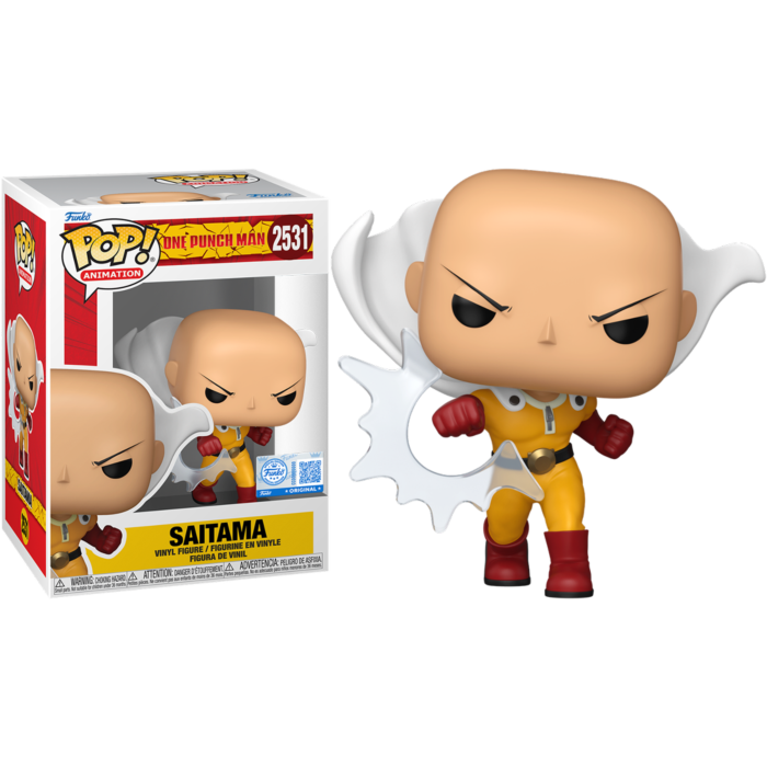 One-Punch Man - Saitama (Punching) Pop! Vinyl Figure (PRE-ORDER)