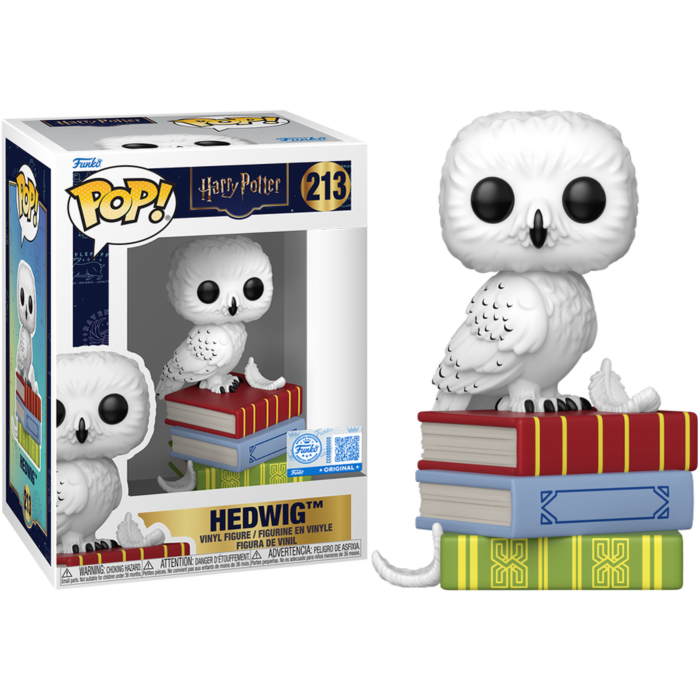 Harry Potter - Hedwig on Books Premium Pop! Vinyl Figure (PRE-ORDER)