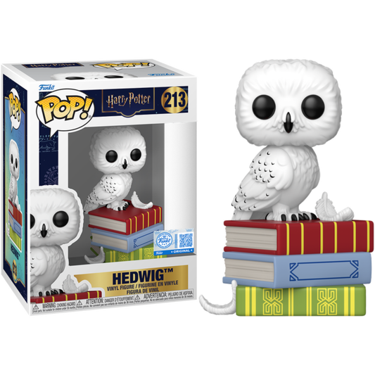 Harry Potter - Hedwig on Books Premium Pop! Vinyl Figure (PRE-ORDER)