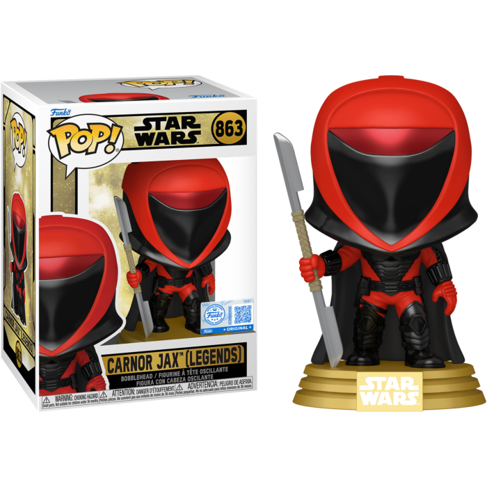 Star Wars - Carnor Jax (Legends) Pop! Vinyl Figure (PRE-ORDER)