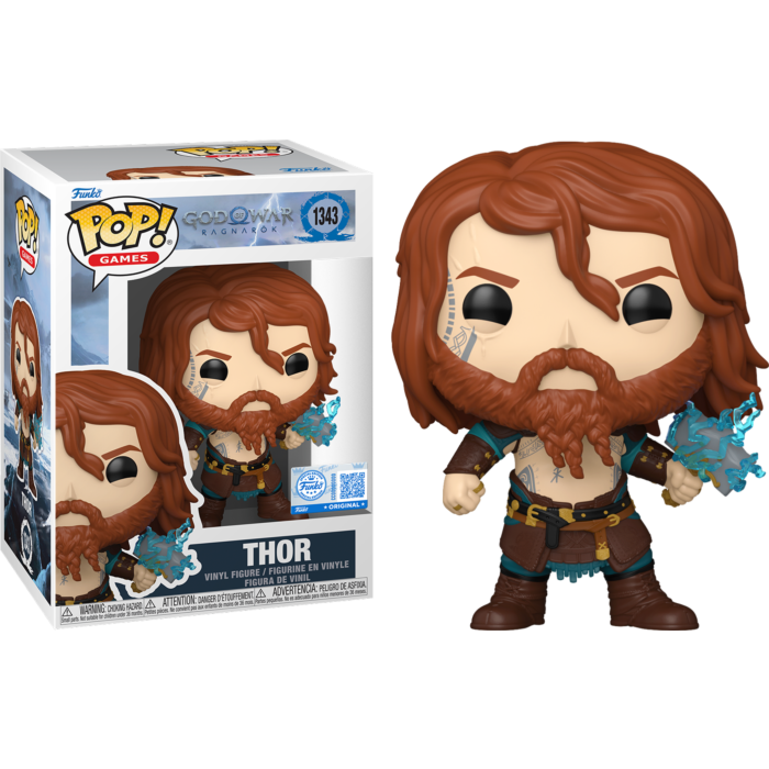 God of War: Ragnarok - Thor Pop! Vinyl Figure (PRE-ORDER)