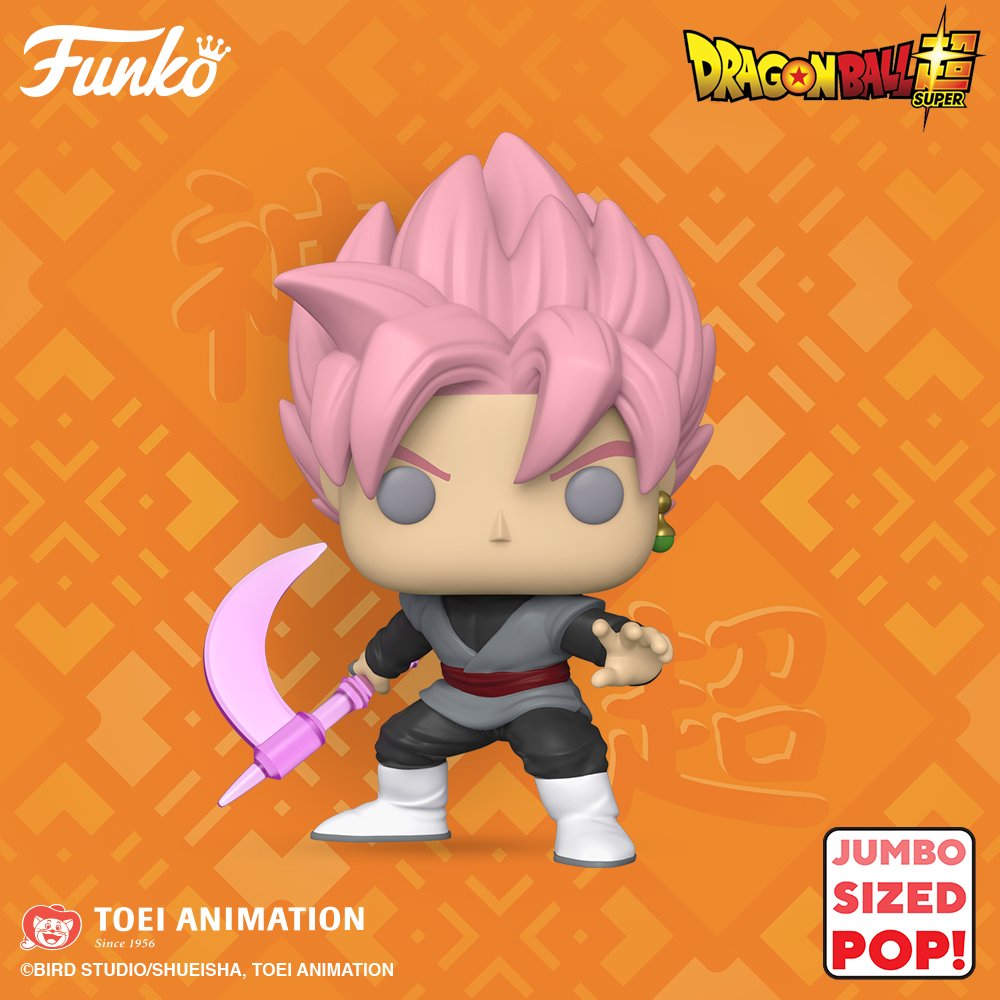 Dragon Ball Super - Super Saiyan Rose Goku Black 10” Jumbo Pop! Vinyl Figure