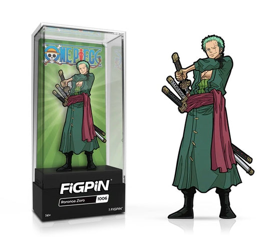 One Piece - Roronoa Zoro FigPin Enamel Pin